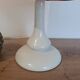 Table lamp in a seventies style | orange psychedelic round lampshade