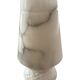 Vintage table lamp alabaster lamp, Italy 1960 minimalist