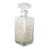 Glass whiskey decanter