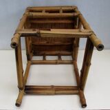 Bamboo side table - Vintage