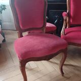 Salon complet style Louis XV, restauré