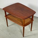 Danish teak coffee table by Peter Hvidt France & Son 60s