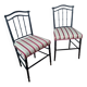 Two Napoleon III chairs (19th century)