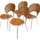 Suite de quatre chaises danoise "Trinidad" par Nanna Ditzel pour Fredericia Stolefabrik en teck