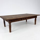 Dutch Antique Oak Coffee Table, 1800th