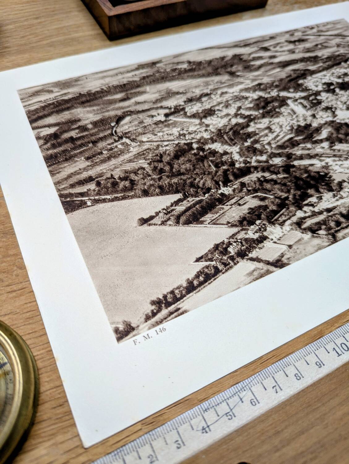 Meaux, photo plate printed in 1934.