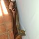 Oak pediment