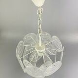 70s lamp light hanging lamp ceiling lamp space age design plastic 60s