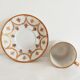 Cup and sub-cup Bavaria German porcelain
