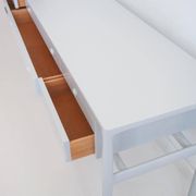 Enfilade en bois peint en gris clair, Helge Vestergaard-Jensen