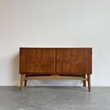 Vintage Danish sideboard teak with oak