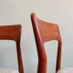 Teak chairs by Henning Kjaernulf for Korup Stolefabrik, Set of 4