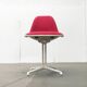 Mid-century fiberglass accent chair set with La Fonda base by Charles & Ray Eames for Herman Miller.