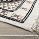 Vintage pure wool kilim rug