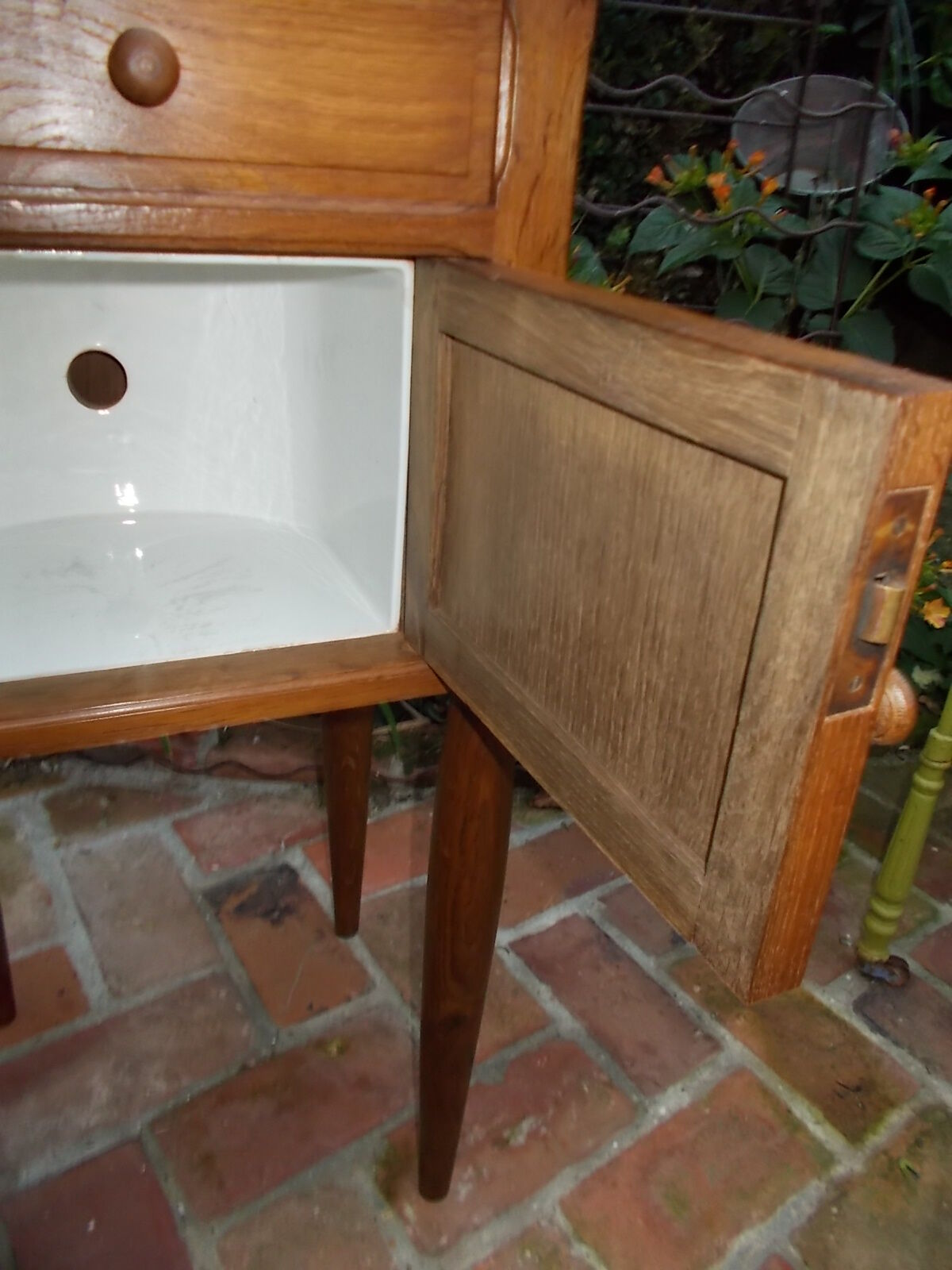 Art deco bedside table