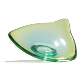 MURANO GLASS TRIANGULAR CUP, 1950s