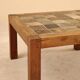 Glazed ceramic coffee table, Jean-Michel Doix, France, 1980s