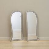 Set of two mirrors in pine frame, Danish design, 1960s, production: Denmark