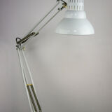 White Adjustable Achitect Table Lamp, 1970s