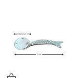 Louche à sucre Carroll Boyes des années 1990 « Poisson »