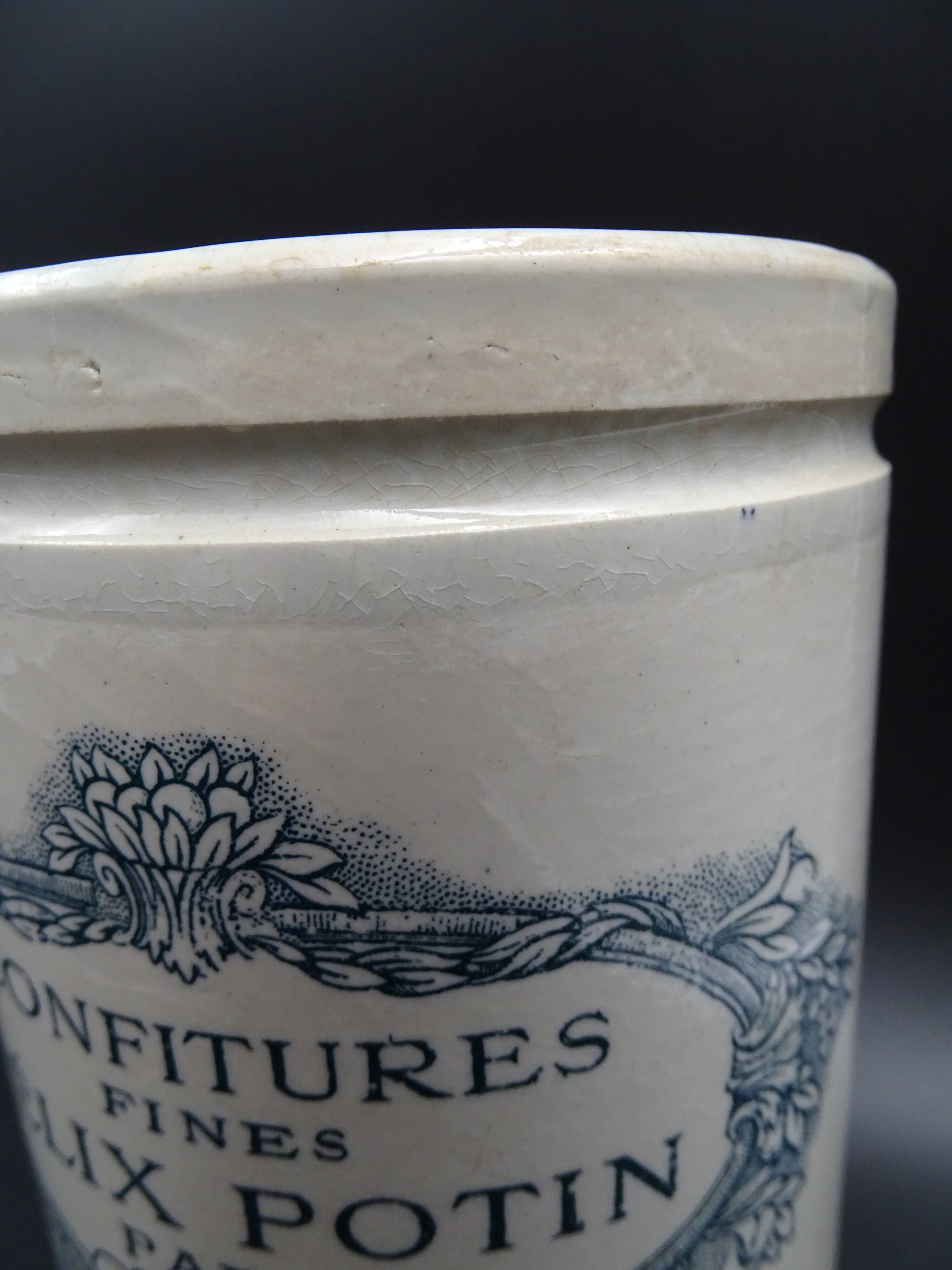 Félix Potin jam jar