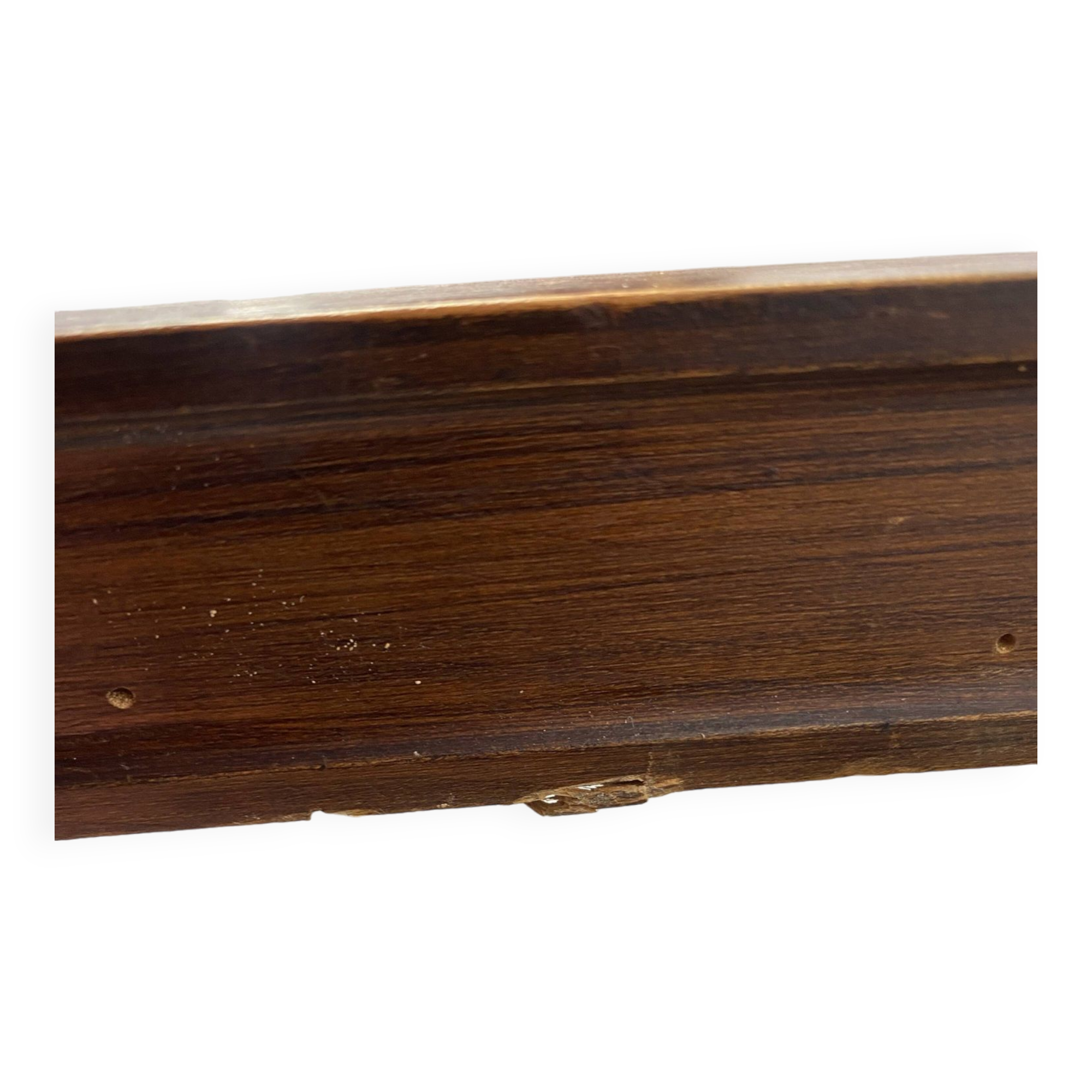 Table basse rectangle années 40 miroir