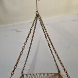 iron hanging planter