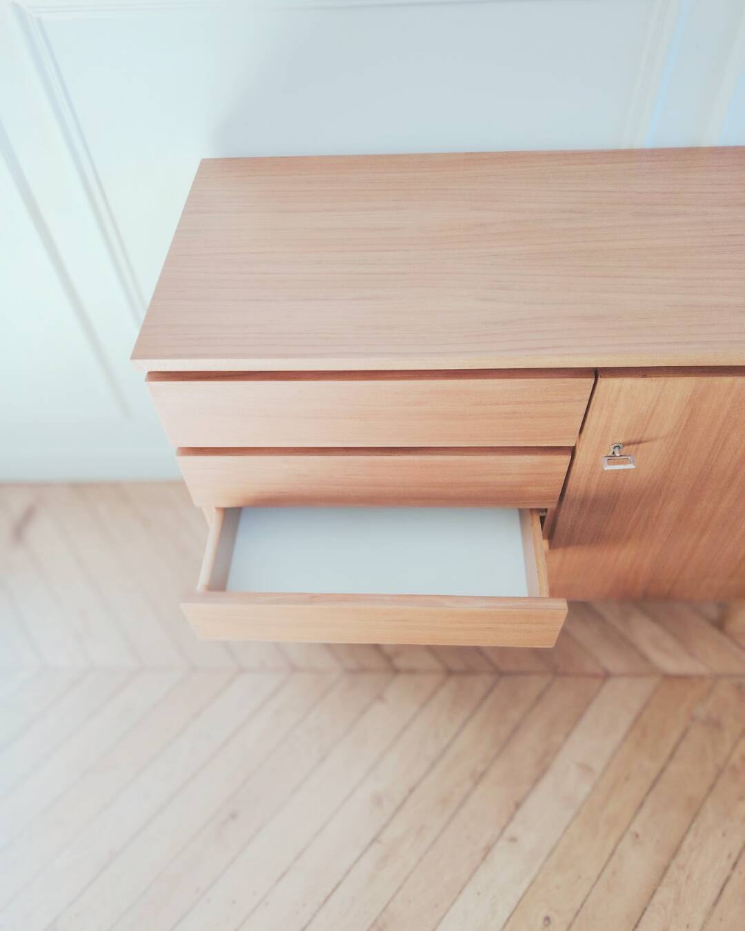 Buffet/enfilade Hölzle modernist vintage renovated, 1950s-60s