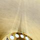 Adjustable Brass Keos Pendant Lamp with Counterweight by Florian Schulz