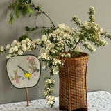 Bamboo vase for dried flowers