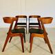 Danish vintage dining chairs by Kai Kristiansen for Schou Andersens MøbelFabrik