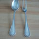 Christofle child cutlery in silver metal