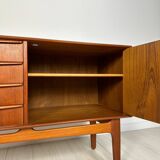 1960s vintage Danish teak sideboard by Svend Åge Madsen for K. Knudsen & Søn