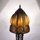 Charles Schneider Art Nouveau wrought iron floor lamp, 1920