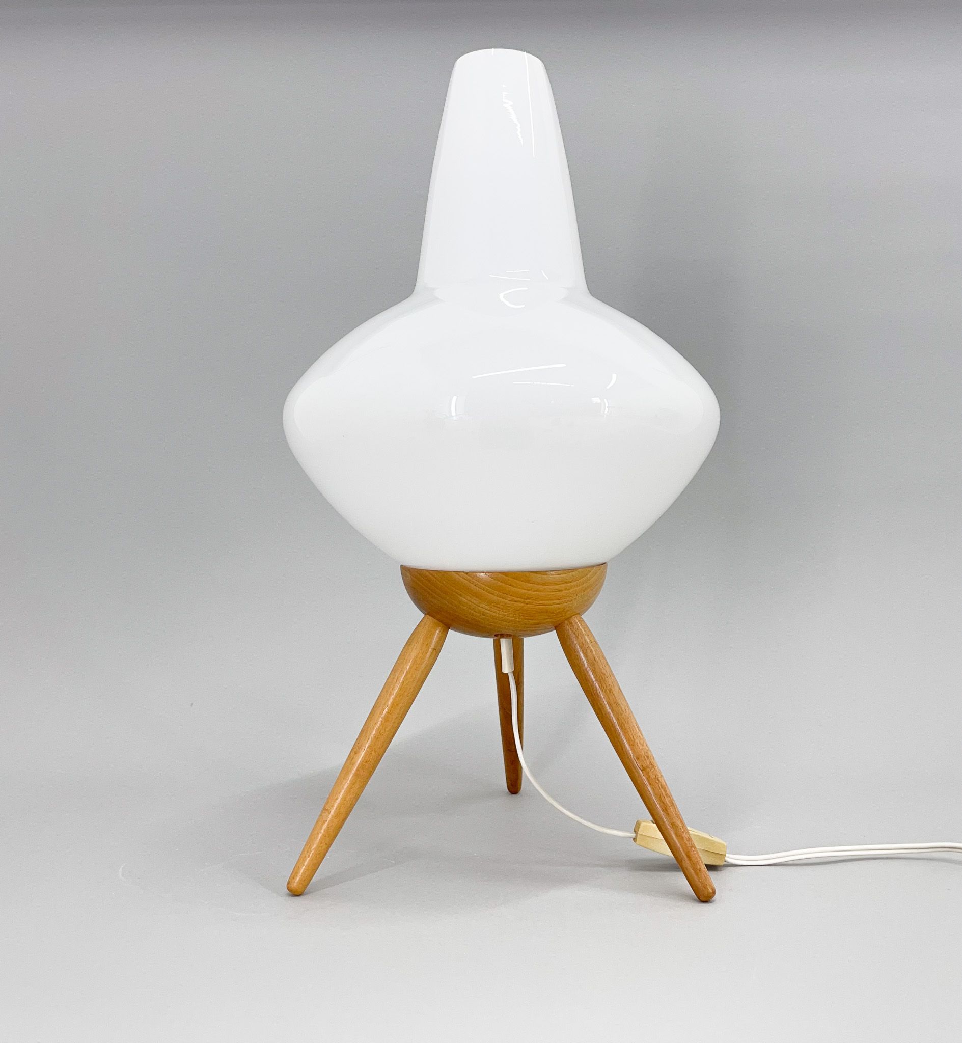 Midcentury Space Age Table Lamp "rocket" by ÚLUV, 1960s