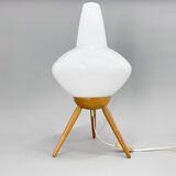 Midcentury Space Age Table Lamp "rocket" by ÚLUV, 1960s