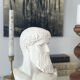 Greek plaster bust