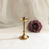 Mini bronze candle holder XIXth