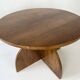 Modernist / Art Deco walnut occasional side table, circa 1930-50