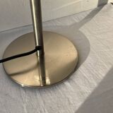 Brushed silver metal lamp vintage design by Anne Nilsson for IKEA