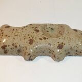 empty pocket in ceramic or stoneware 1970 Scandinavian style