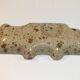 empty pocket in ceramic or stoneware 1970 Scandinavian style