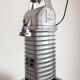 Large Industrial Black Enamel Factory Pendant Lamp from Philips, 1960s