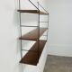 String shelf, teak and metal, 1960s