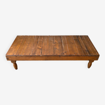 Solid wood coffee table 1950s