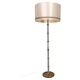 Mid-Century frosted glass floor lamp brass Richard Essig 1960s