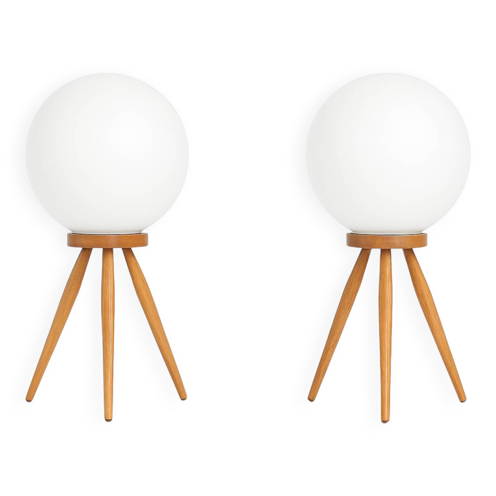 Mid-Century Tripod Table Lamp, ÚĽUV, 1960s, Czechoslovakia