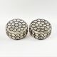 Pair of Mid-Century Glass Wall Lights / Ceiling Lights from Limburg, 1960s