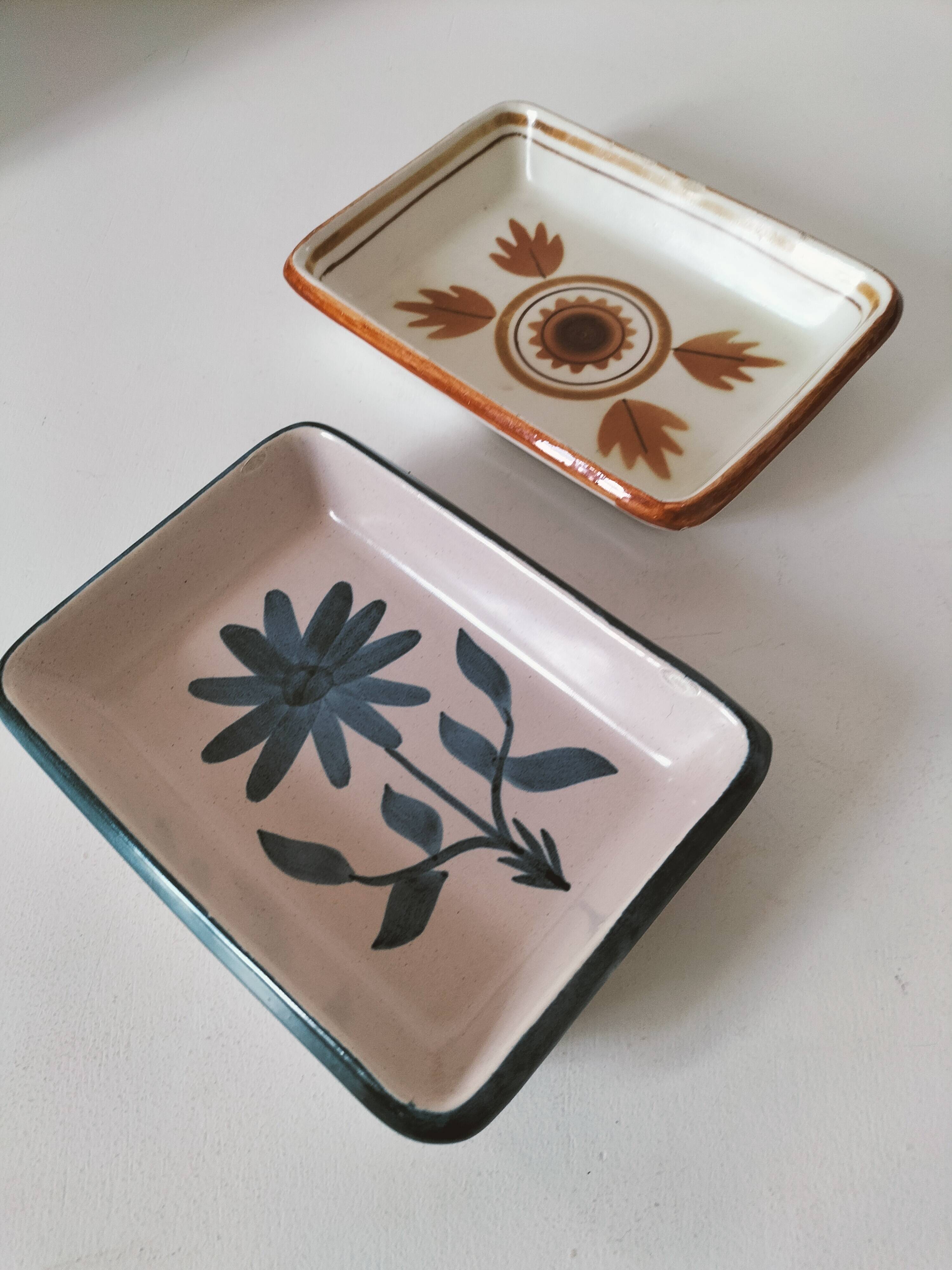 Pair of Longchamp bowls – glazed earthenware from the 60s/70s