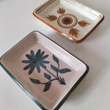 Pair of Longchamp bowls – glazed earthenware from the 60s/70s